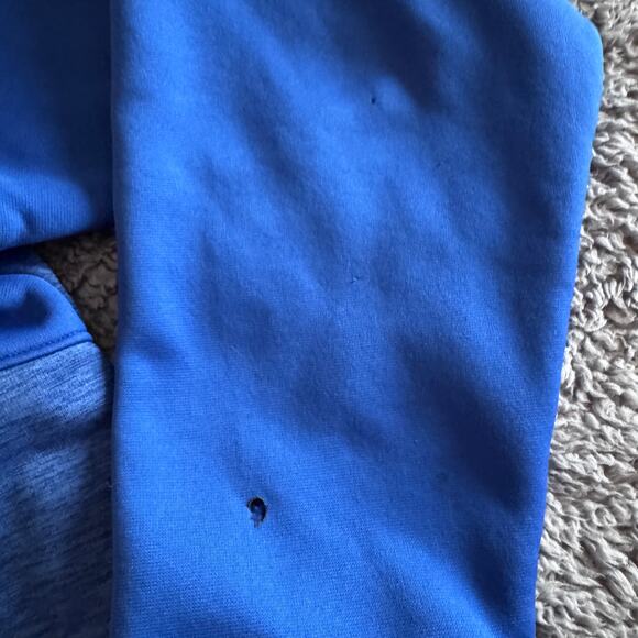 Under Armour Team Issued NFL New York Giants Combine Blue Full Zip Hoodie XXL - Picture 4 of 12